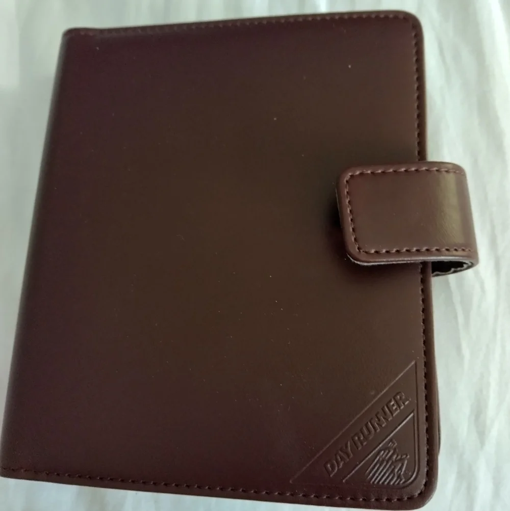 Vintage Day Runner Binder & Planner Organizer UNUSED
